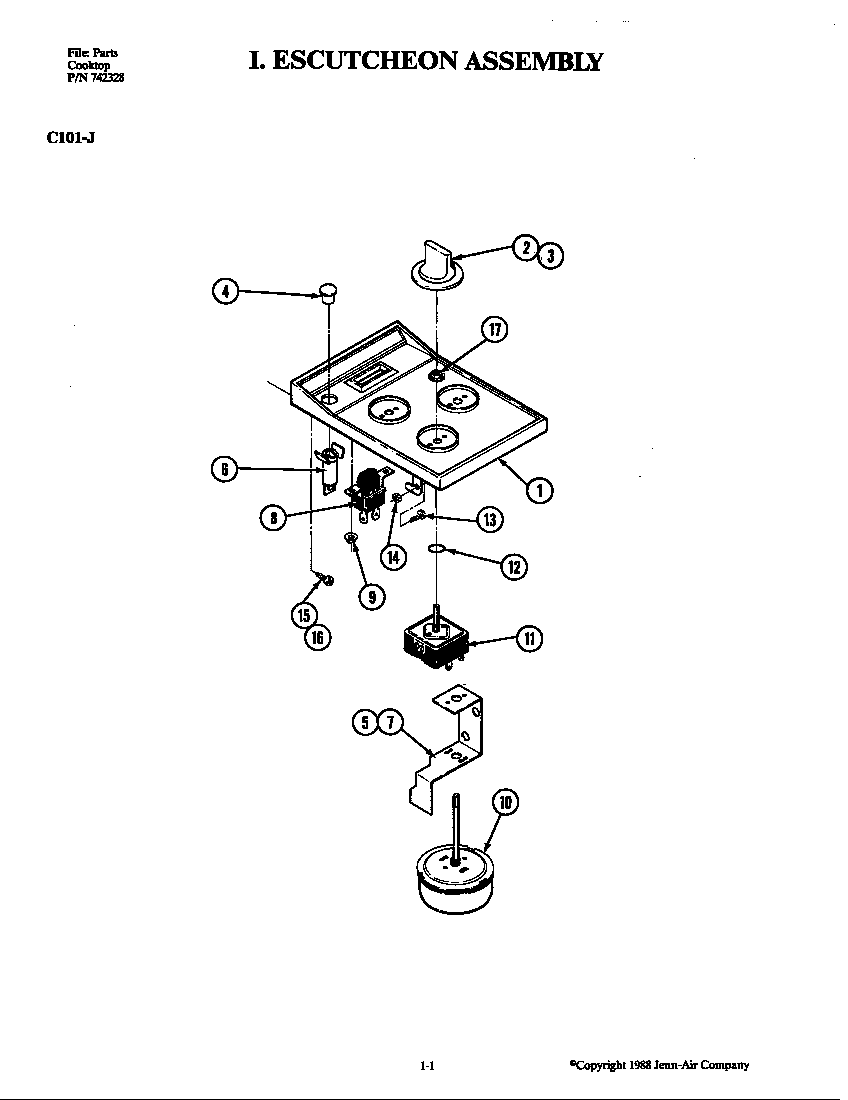 Escutcheon assembly