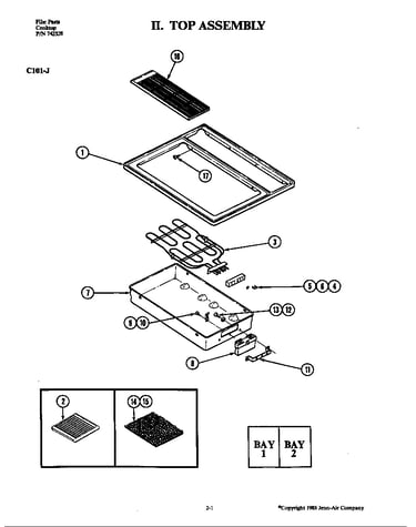Top assembly