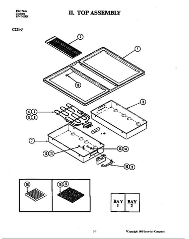 Top assembly