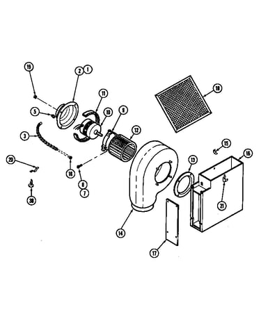 Blower motor assembly