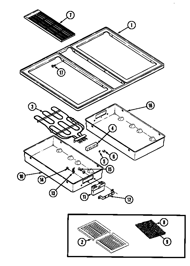 Top assembly