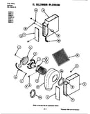 Blower plenum (c101-c)