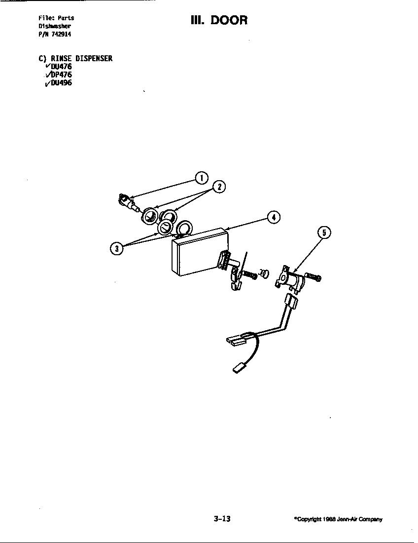 DOOR ASSEMBLY