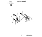 Jenn-Air DP476 motor assembly diagram