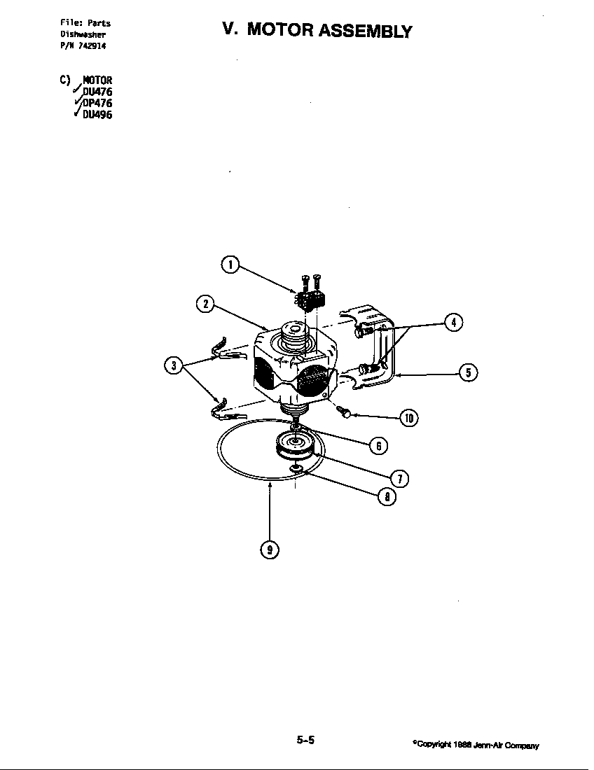 MOTOR ASSEMBLY