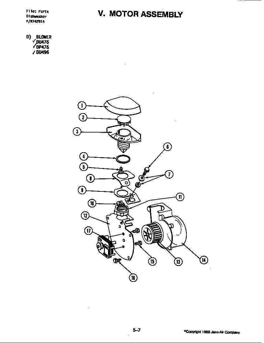 MOTOR ASSEMBLY