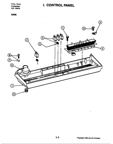 Control panel (du496) (du496)