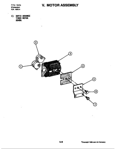 Motor assembly-timer (du496) (du496)