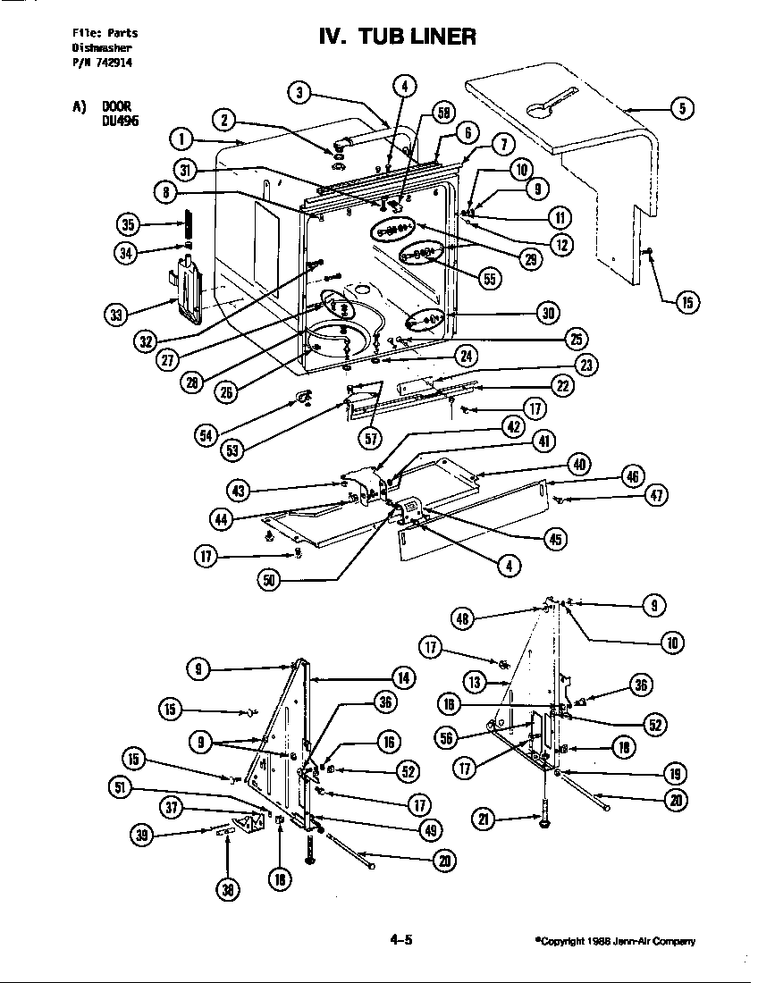 TUB LINER (DU496) (DU496)