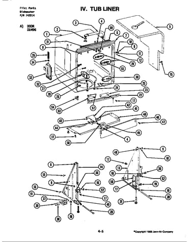Tub liner (du496) (du496)