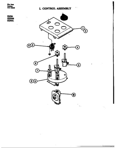 Control assembly