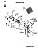 Blower plenum