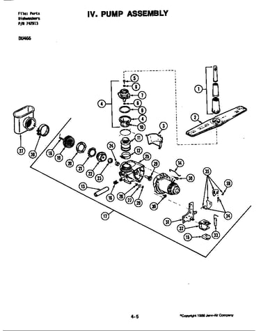 Pump assembly (du466w-01/02) (du466w)