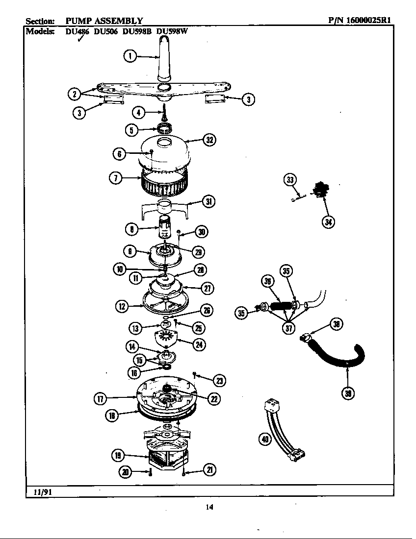 PUMP ASSEMBLY (DU486)