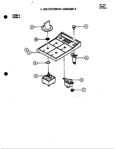 Escutcheon assembly