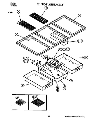 Top assembly (c306-c) (c306-c)