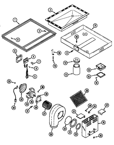 Top assembly