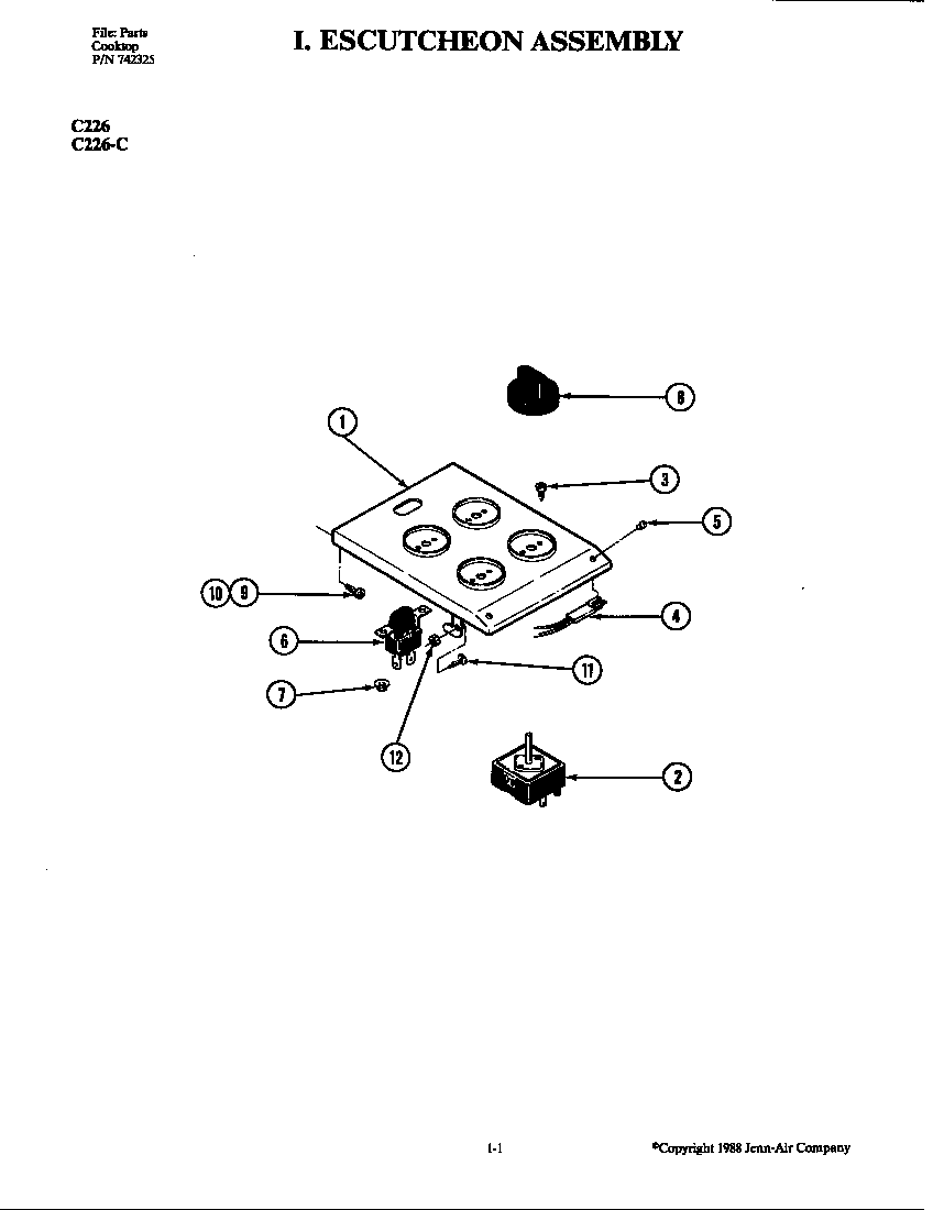 Escutcheon assembly