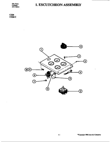 Escutcheon assembly