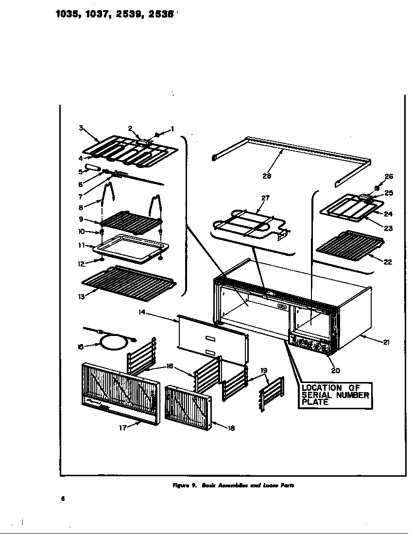 Basic assemblies & loose parts