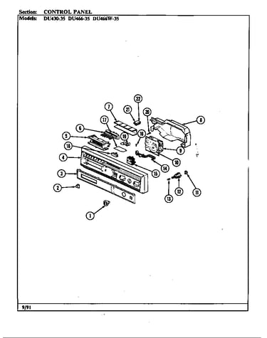 Control panel