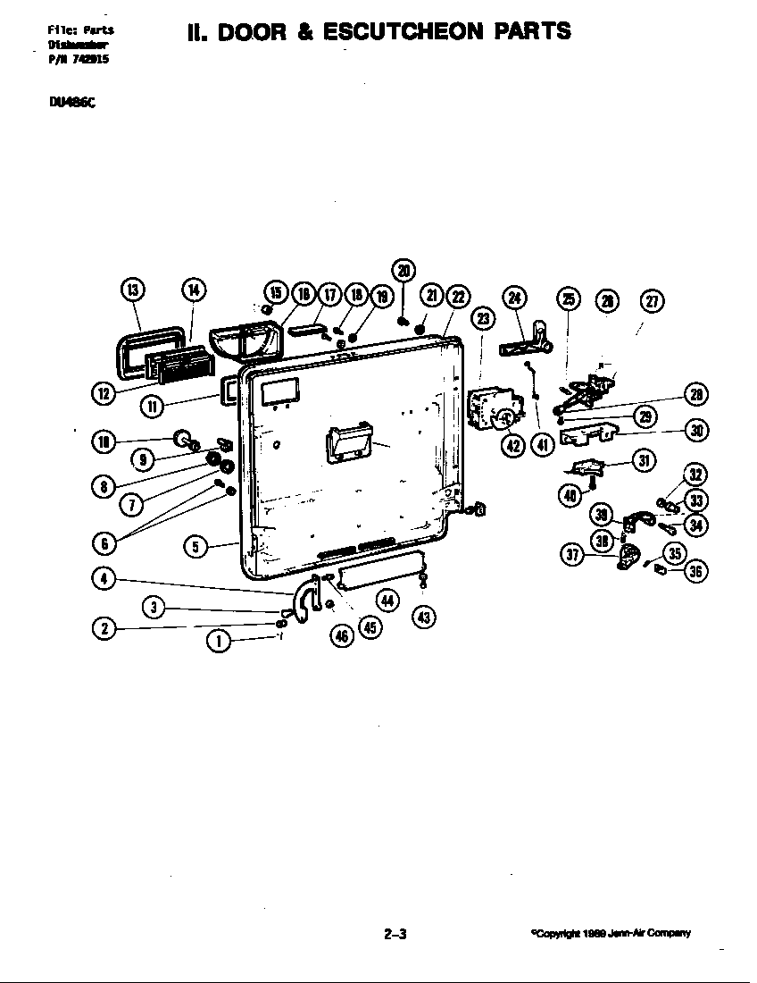 Door assembly