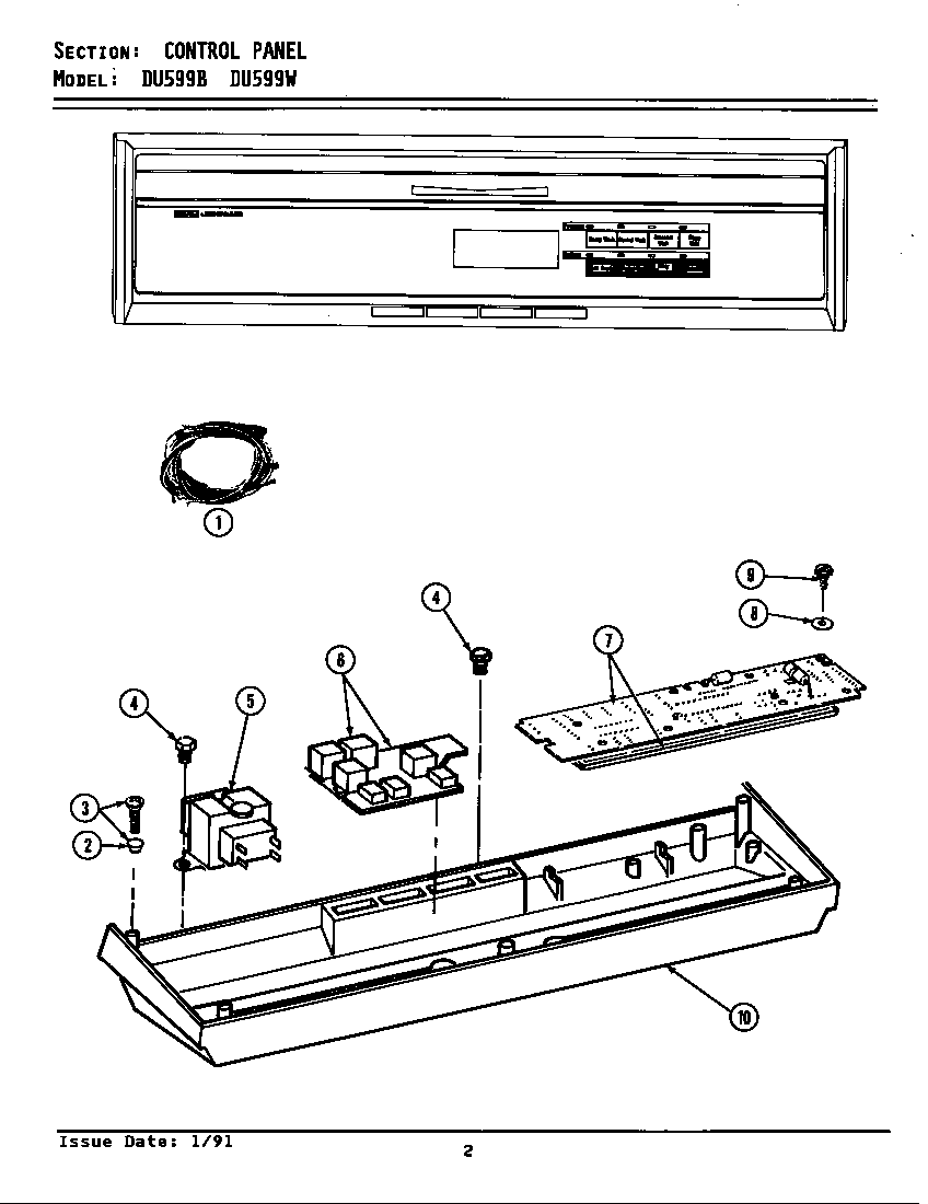 Control panel