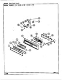 Control panel (dw489c119) (dw489c129) (dw489c139)