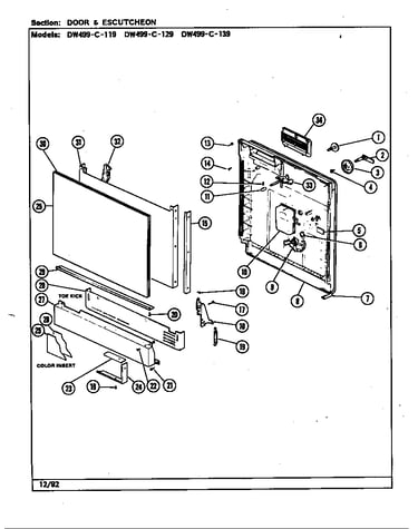 Door assembly