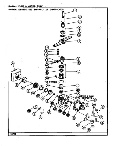 Pump assembly