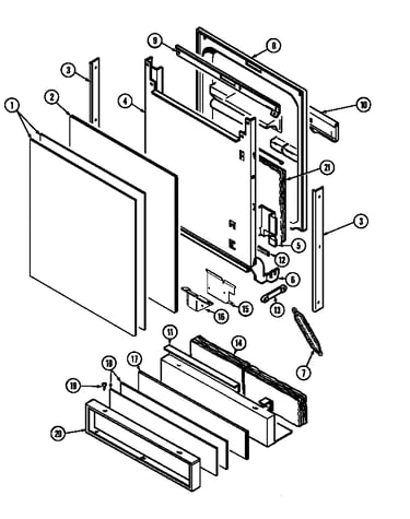 Door (dw760s) (dw760s)