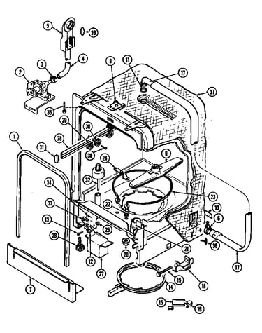 Tub (dw760s) (dw760s)