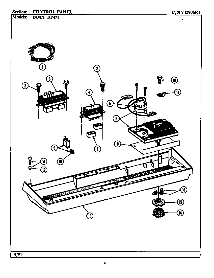 Control panel