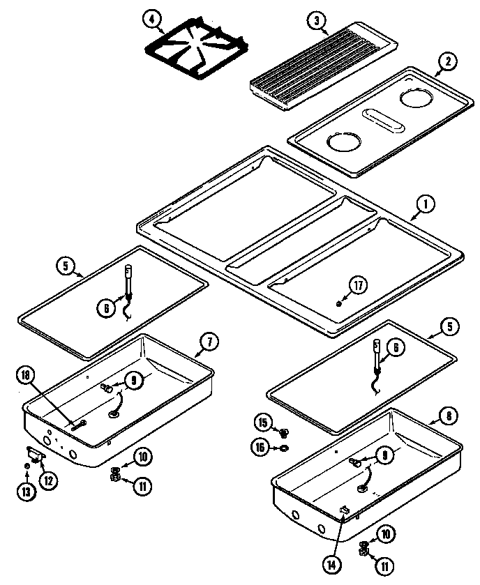 Top assembly