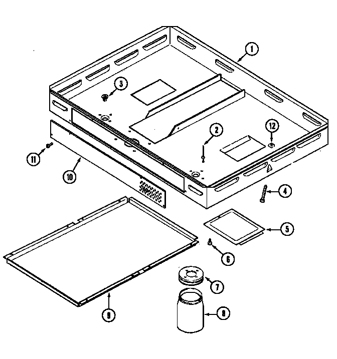 Burner box