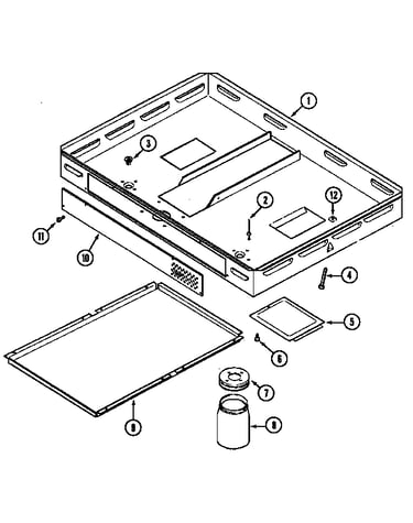 Burner box
