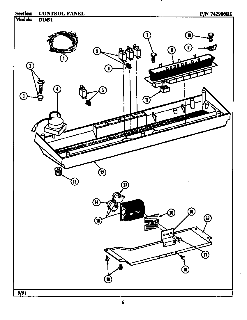 Control panel