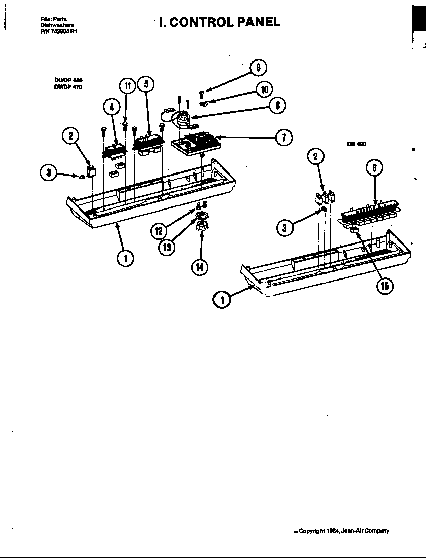 Control panel