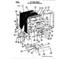 Jenn-Air DP470 tub assembly diagram