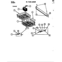 Jenn-Air DU490 tub assembly diagram