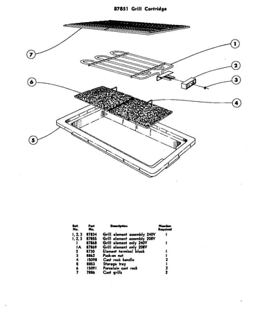 Grill cartridge