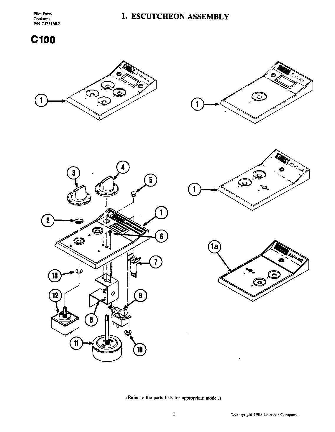 Escutcheon assembly