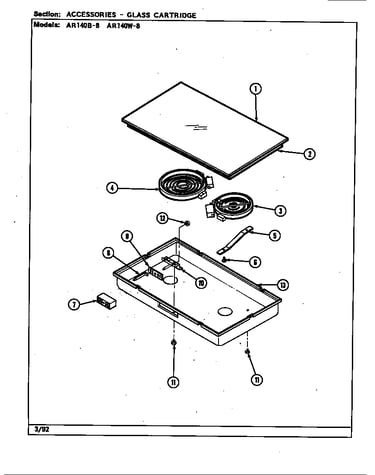 Accessories (glass cartridge)