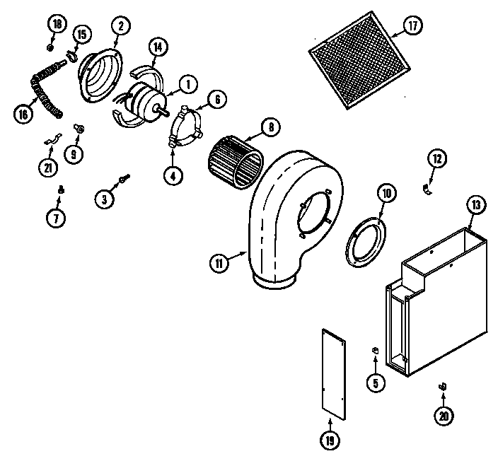 Blower plenum