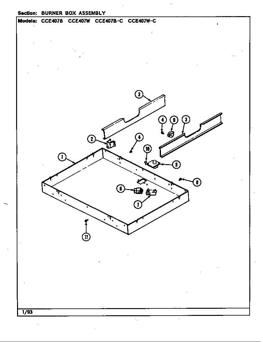 Burner box assembly