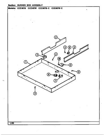 Burner box assembly