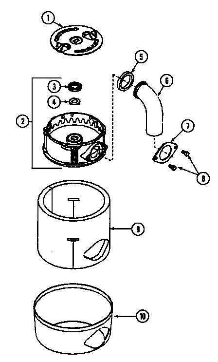 Upper housing (grinding)