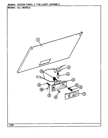 Access panel assembly