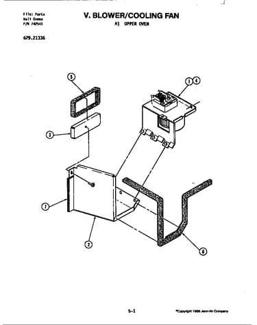 Blower motor (cooling)