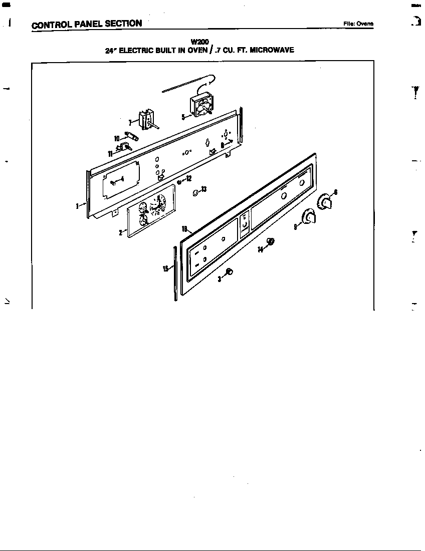 Control panel
